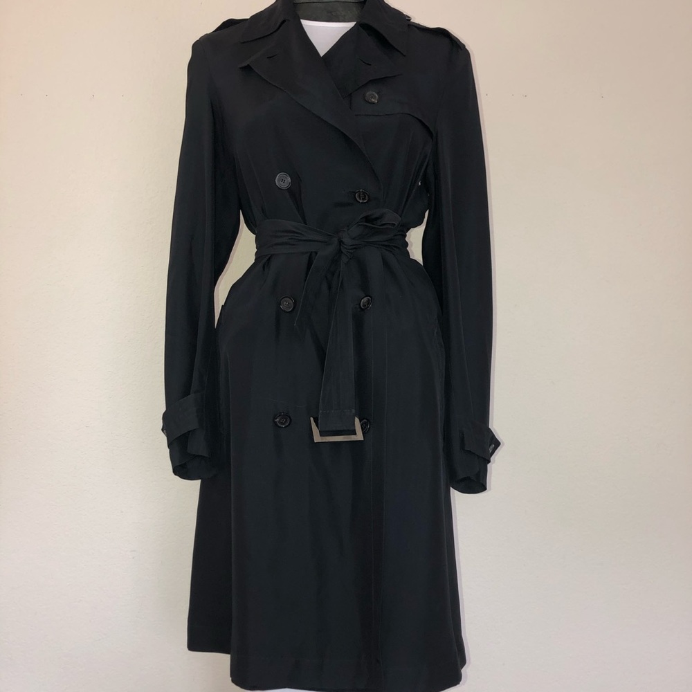 *RARE* 90’s Gucci by Tom Ford Silk Trench Coat